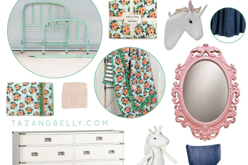 Sophie's Room Inspiration | tazandbelly.com