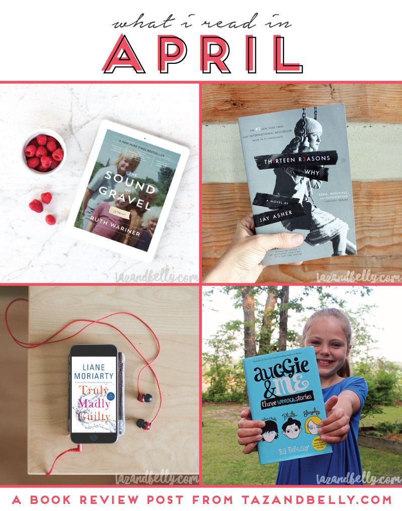 What I Read in April | tazandbelly.com