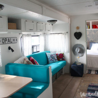 Opal Final Camper Transformation | tazandbelly.com