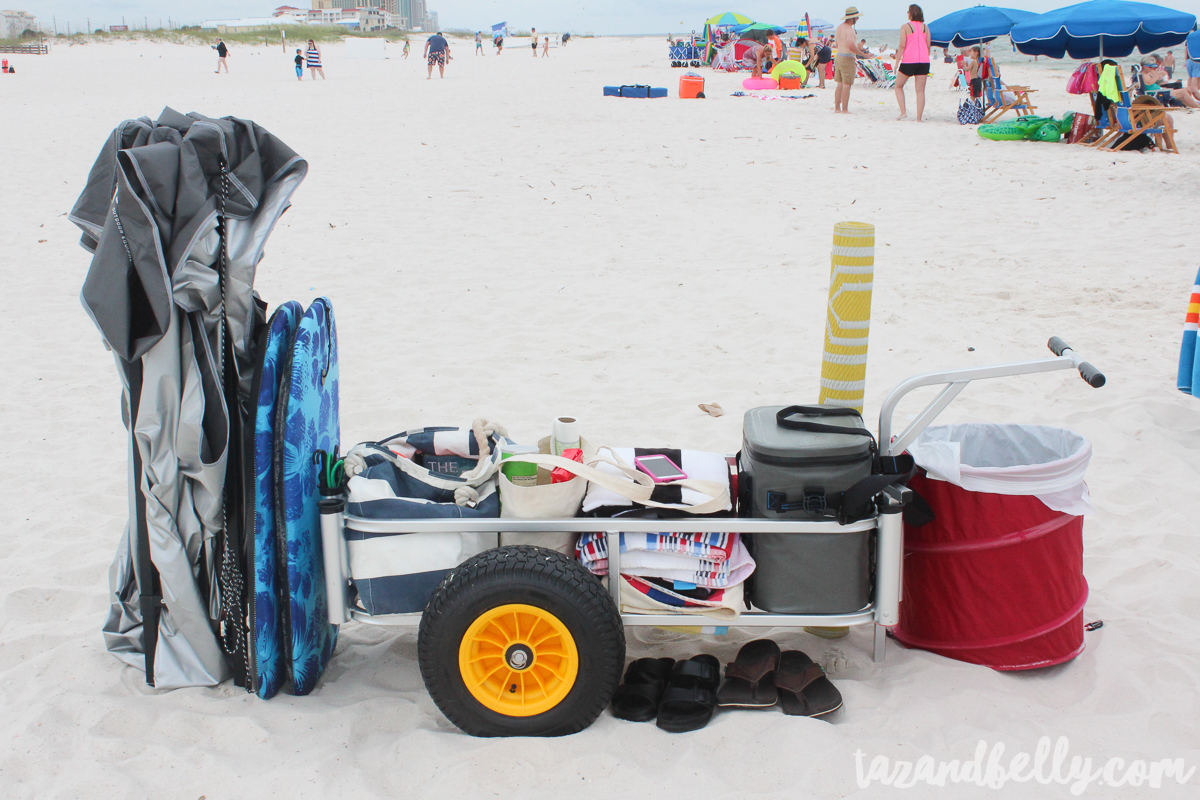 Our Annual Beach Trip 2017 | tazandbelly.com