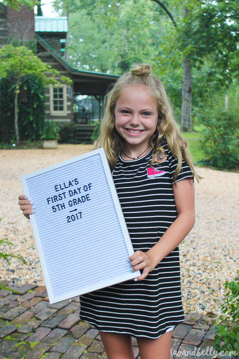 Ella's 5th Grade Interview | tazandbelly.com