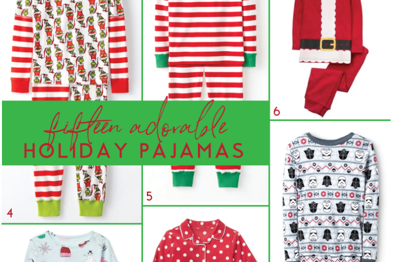 15 Christmas Pajama Sets | tazandbelly.com