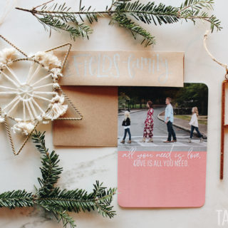 Christmas Cards + Family Photographs