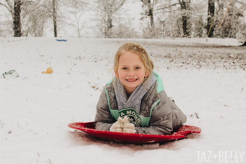 The Daily Dime: December Snow Storm 2017 | tazandbelly.com