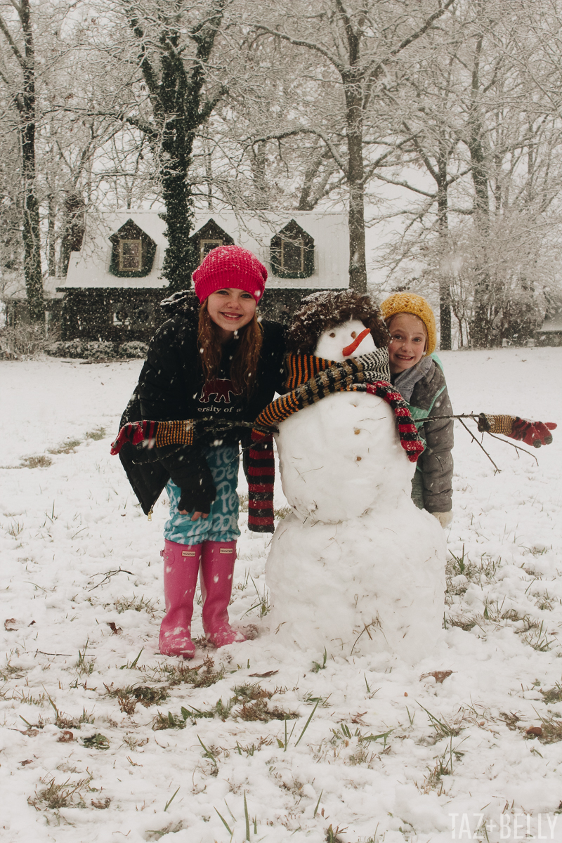 The Daily Dime: December Snow Storm 2017 | tazandbelly.com