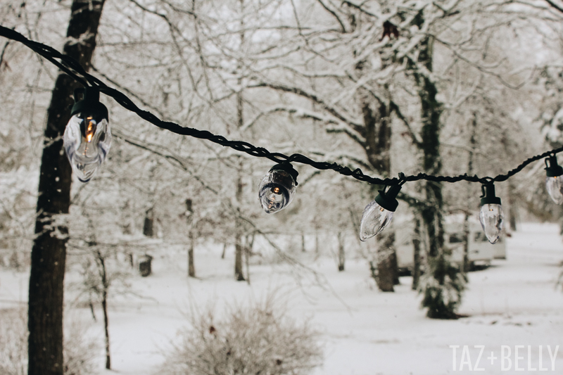 The Daily Dime: December Snow Storm 2017 | tazandbelly.com