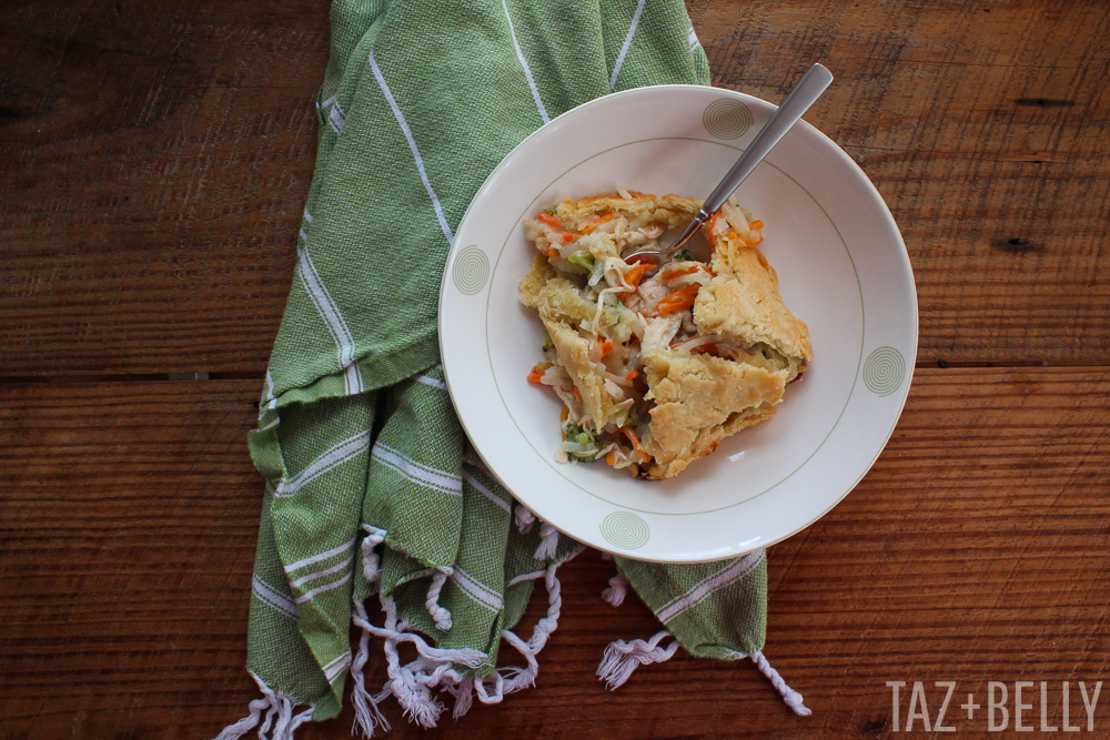 Kid Friendly Chicken Pot Pie + Shipt Target Delivery | tazandbelly.com