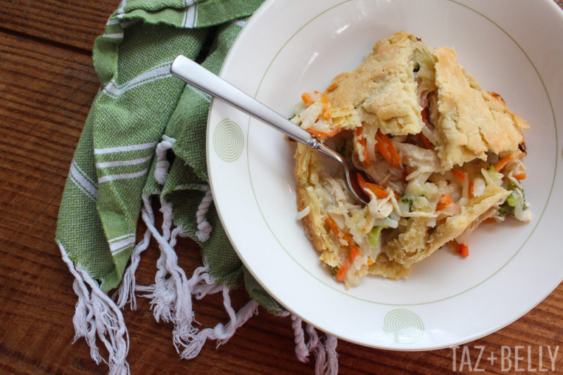 Kid Friendly Chicken Pot Pie + Shipt Target Delivery | tazandbelly.com