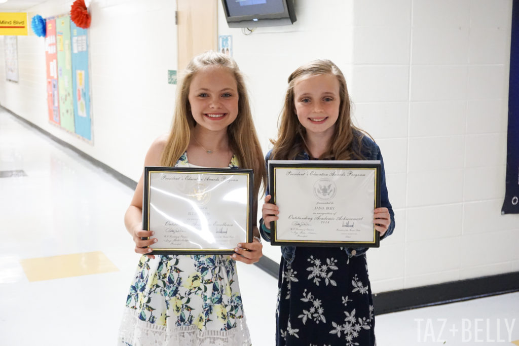 Ella's 5th Grade Graduation | tazandbelly.com