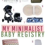Links + Loves | Minimalist Baby Registry