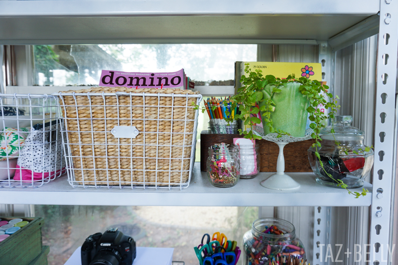 Wishing, Waiting + Nesting: Our Sunroom Studio Tour | tazandbelly.com