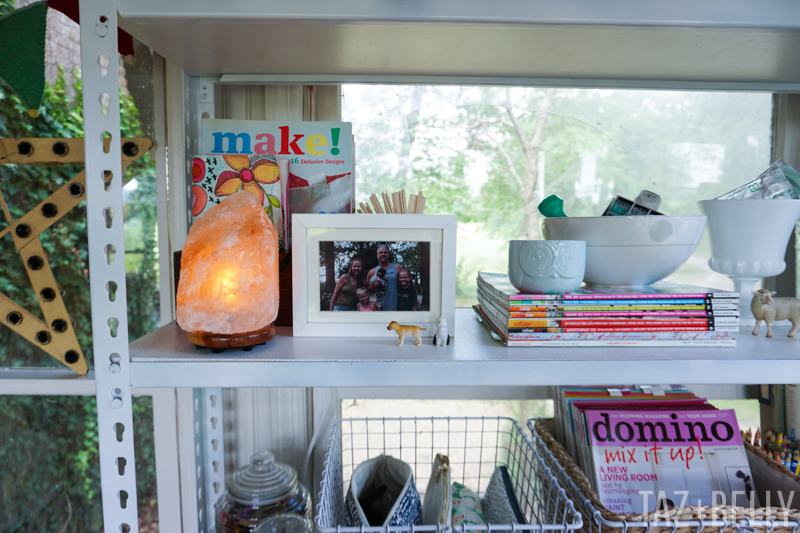 Wishing, Waiting + Nesting: Our Sunroom Studio Tour | tazandbelly.com