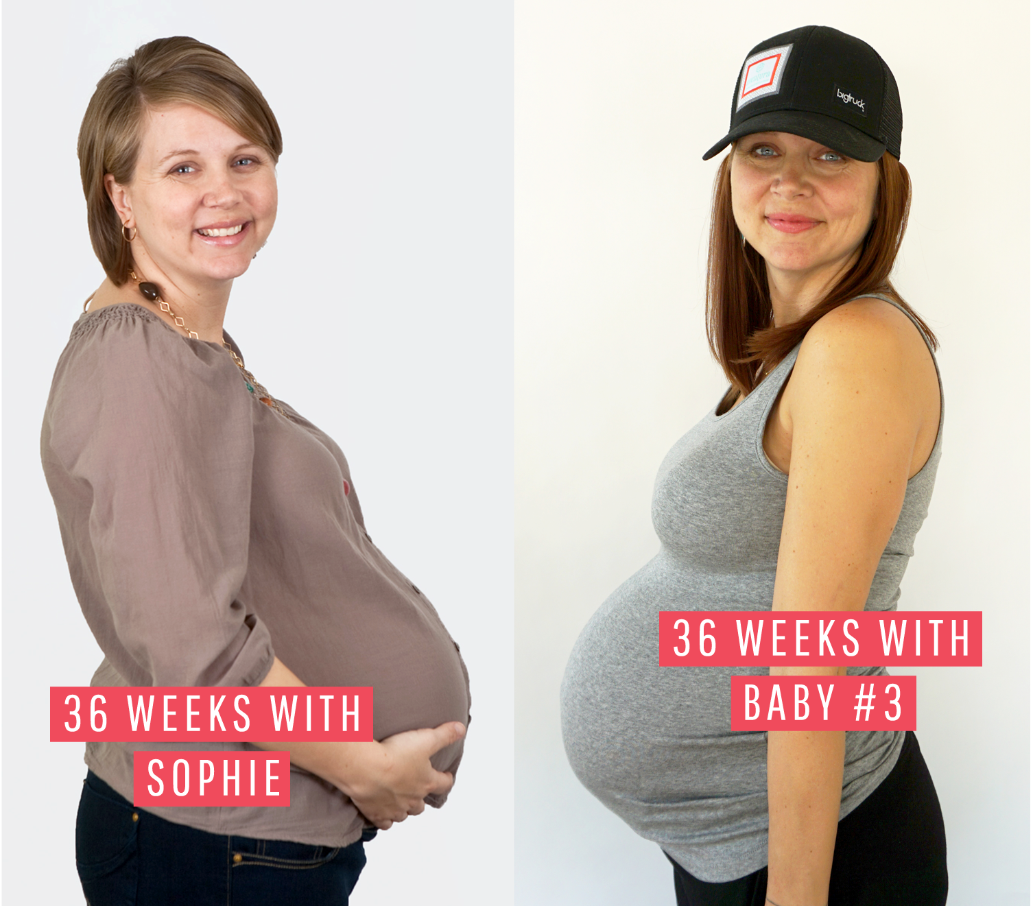 36 Week Comparison | tazandbelly.com