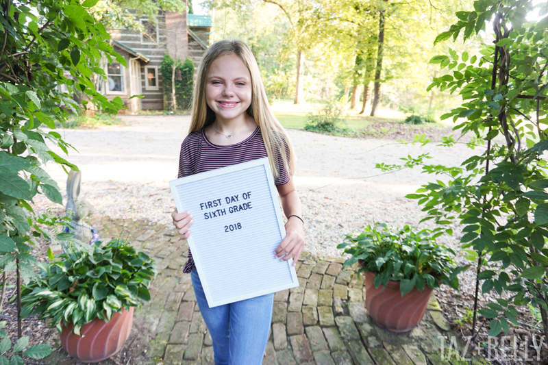 Ella's Sixth Grade Interview | tazandbelly.com