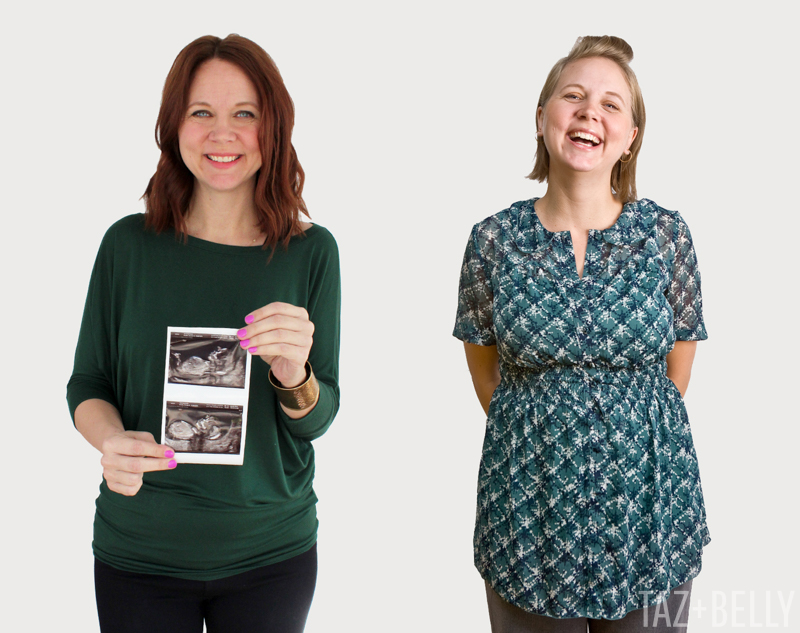 Baby Bump: Now & Then | tazandbelly.com