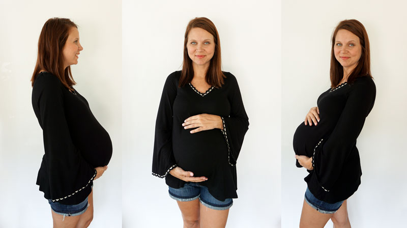 DIY Baby Belly Photos | tazandbelly.com