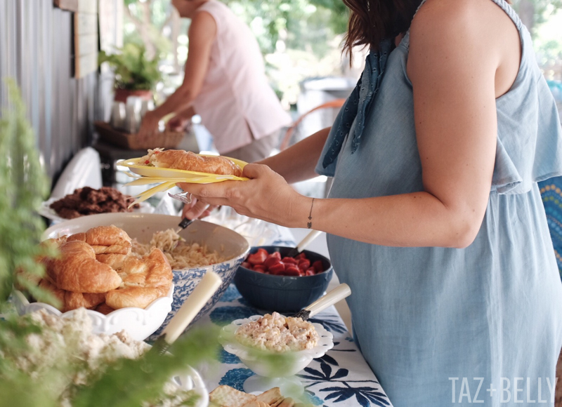 Poolside Sprinkle | tazandbelly.com