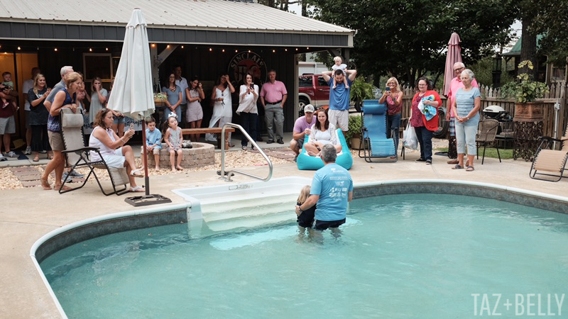 Sophie's Baptism | tazandbelly.com