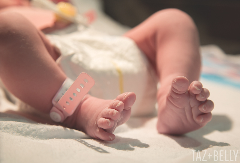 Polly's Birth Story | tazandbelly.com