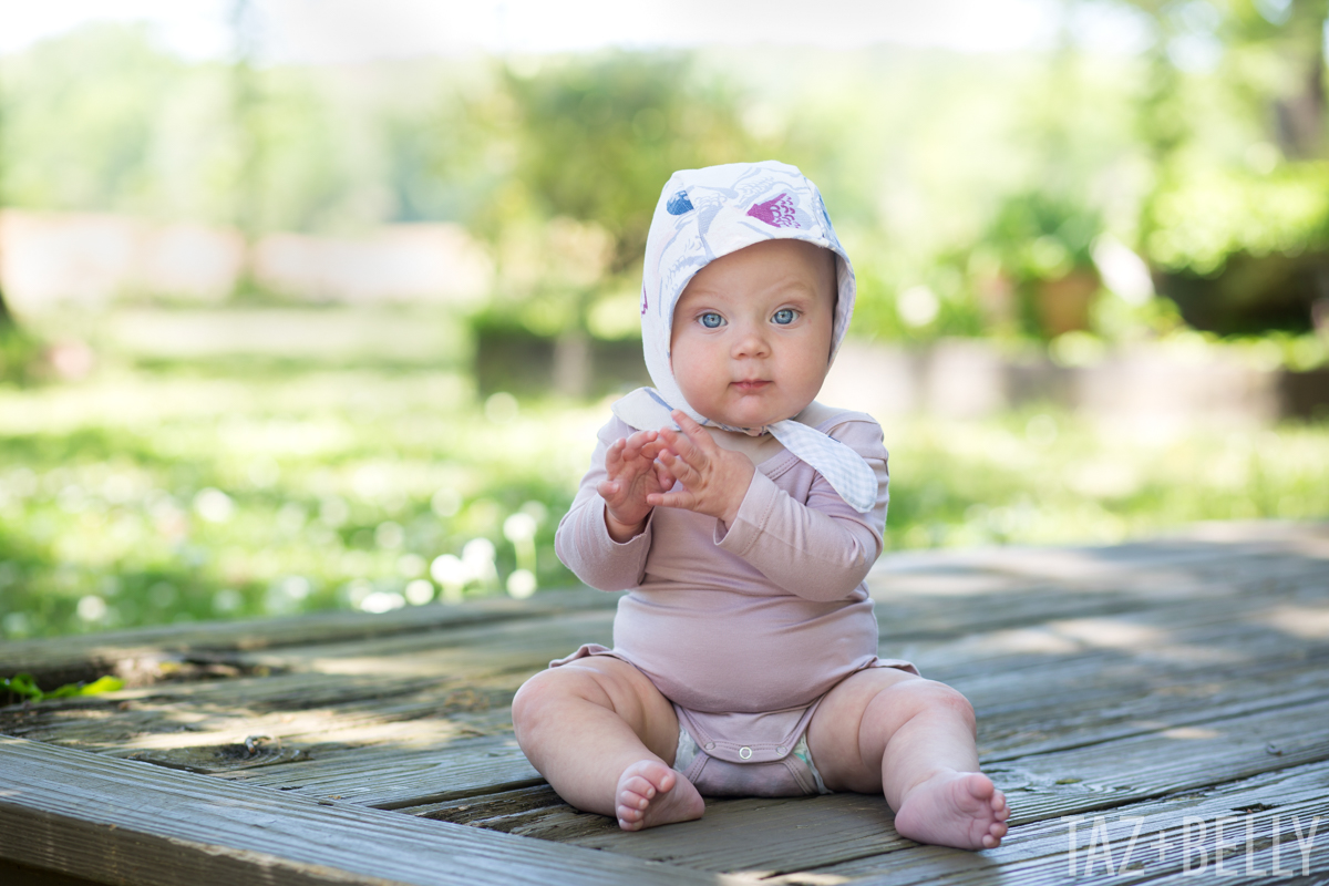 Six Month Photos | tazandbelly.com