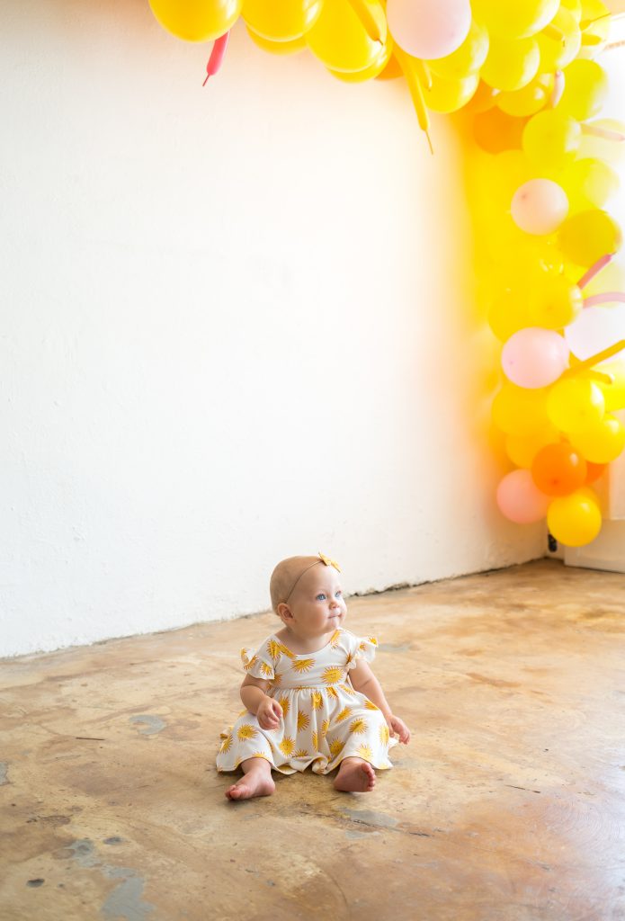 Polly's First Birthday Sneak Peek | tazandbelly.com