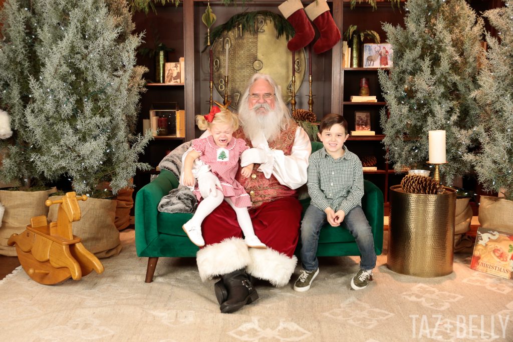 Seeing Santa 2019 | tazandbelly.com
