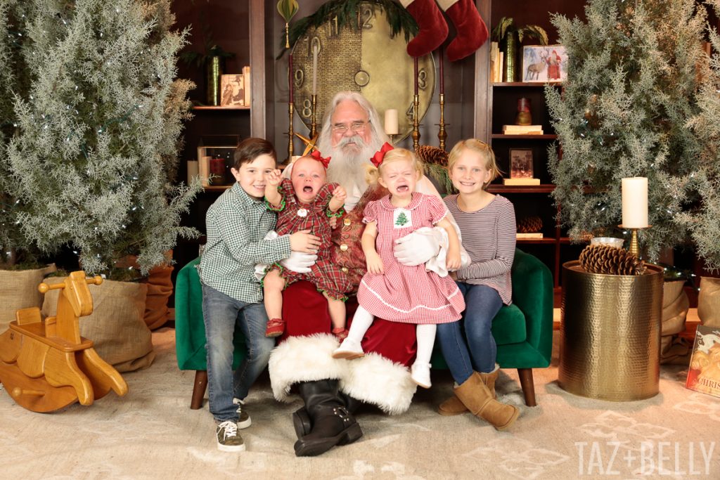Seeing Santa 2019 | tazandbelly.com
