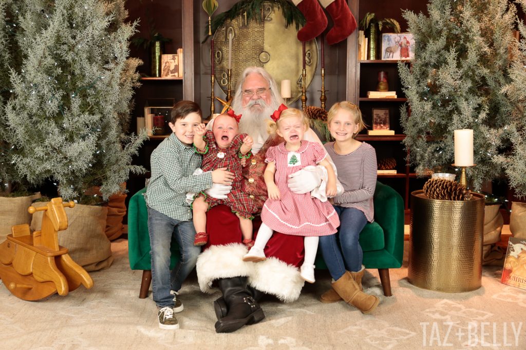 Seeing Santa 2019 | tazandbelly.com