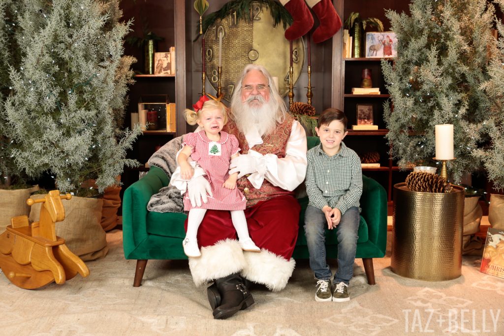 Seeing Santa 2019 | tazandbelly.com