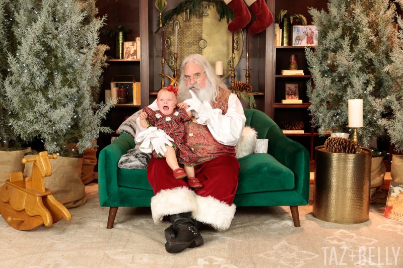 Seeing Santa 2019 | tazandbelly.com