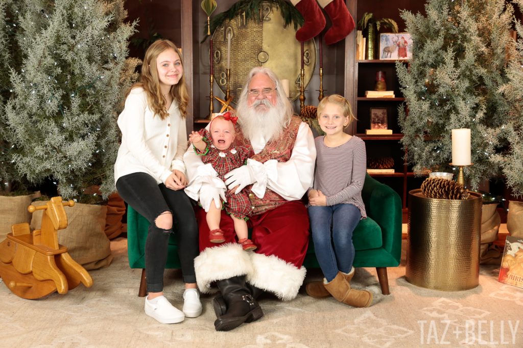 Seeing Santa 2019 | tazandbelly.com