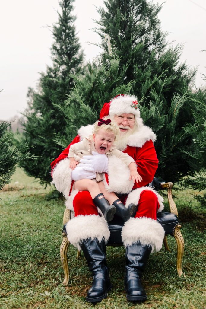 Santa on the Farm | tazandbelly.com